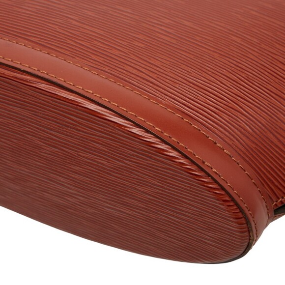 LOUIS VUITTON Brown Leather Shoulder Bag